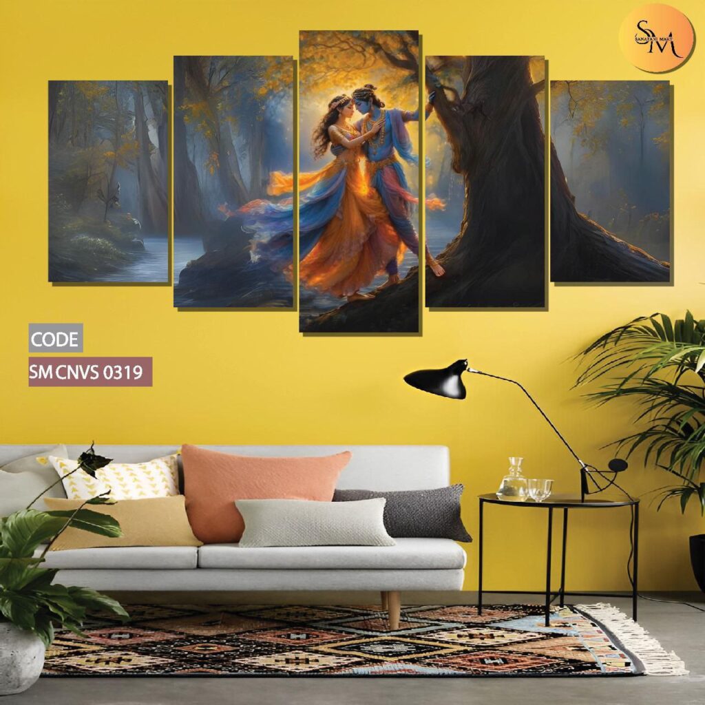 Radha-Krishna Canvas / Radhe Radhe
