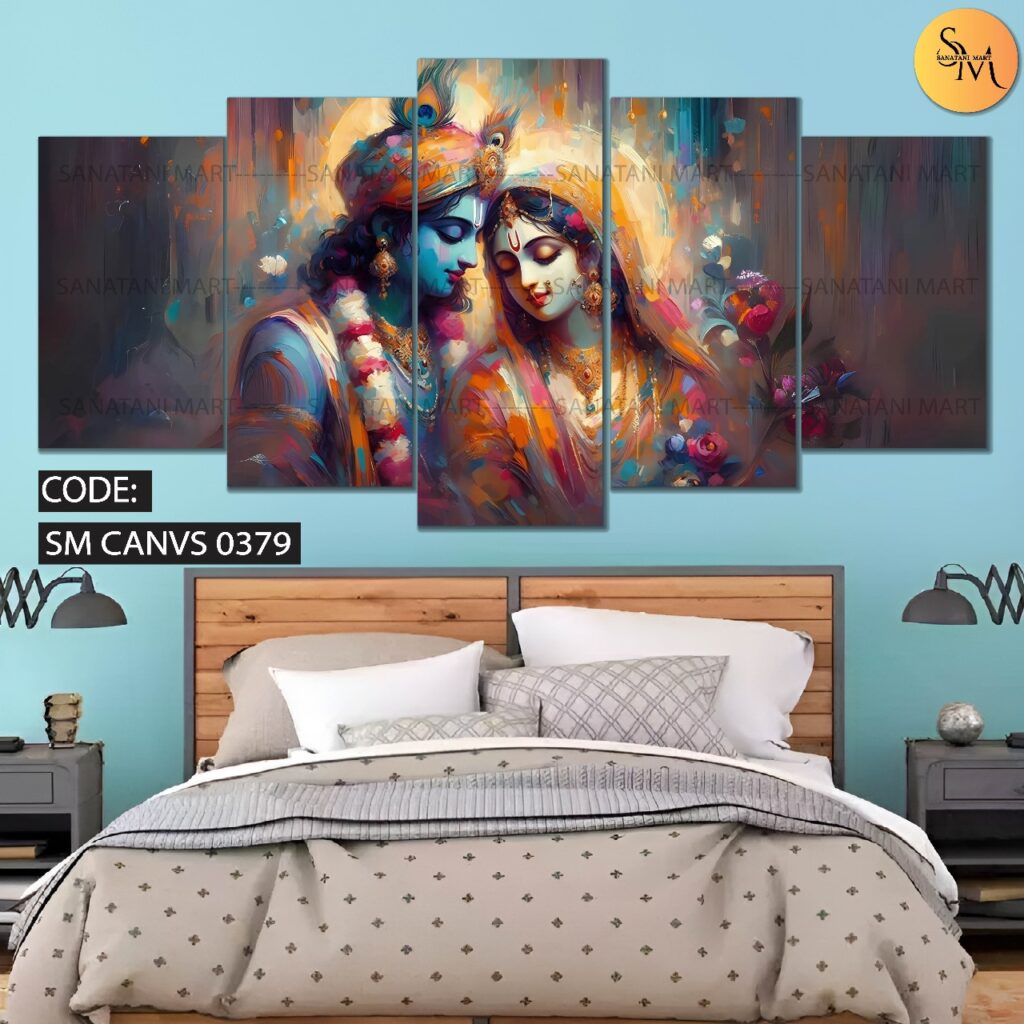 Radha-Krishna Canvas / Hari Priya